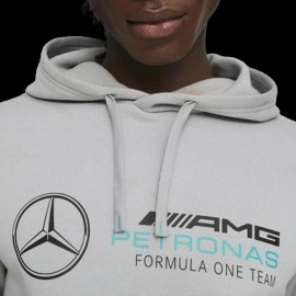 Mercedes AMG Kapuzenpulli F1 Team Petronas Puma Grau 621159-02 - Herren