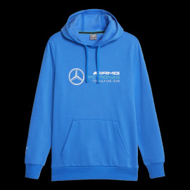 Mercedes AMG Kapuzenpulli F1 Team Petronas Puma Ultrablau 621159-08 - Herren