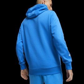 Mercedes AMG hooded sweatshirt F1 Team Petronas Puma Ultra blue 621159-08 - men Mercedes AMG hooded sweatshirt F1 Team Petronas Puma Ultra blue 621159-08 - men