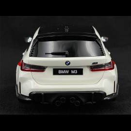 BMW M3 M-Performance Touring SW 2021 Weiß / Blau / Rot 1/18 Top Speed TS0490