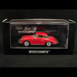 Porsche 356 B Coupe 1961 Signal Red 1/43 Minichamps 400064320