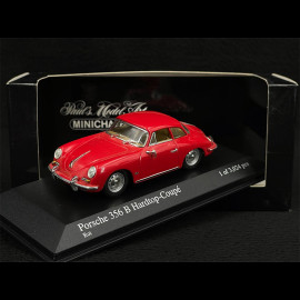 Porsche 356 B Coupe 1961 Signal Red 1/43 Minichamps 400064320