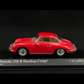 Porsche 356 B Coupe 1961 Signal Red 1/43 Minichamps 400064320