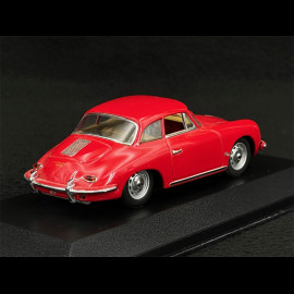 Porsche 356 B Coupe 1961 Signal Red 1/43 Minichamps 400064320