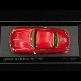 Porsche 356 B Coupe 1961 Signal Red 1/43 Minichamps 400064320