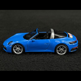 Porsche 911 Targa 4S Cabriolet Type 992 2020 Sharkblau 1/64 Mini GT MGT00610-L