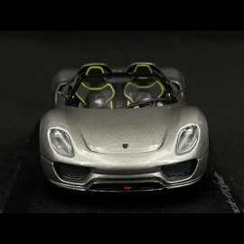 Porsche 918 Spyder 2010 Metallic Grau 1/43 Minichamps 410060030