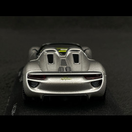 Porsche 918 Spyder 2010 Metallic Grau 1/43 Minichamps 410060030