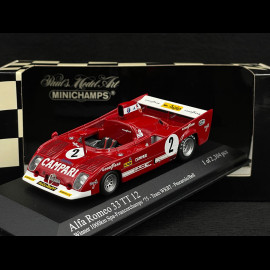 Alfa Romeo 33 TT 12 n° 2 Sieger Spa-Francorchamps 1975 1/43 Minichamps 400751202