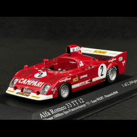 Alfa Romeo 33 TT 12 n° 2 Sieger Spa-Francorchamps 1975 1/43 Minichamps 400751202