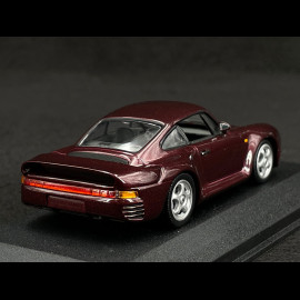 Porsche 959 1987 Metallic Rot 1/43 Minichamps 400062525