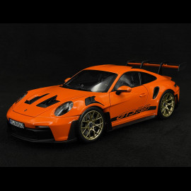 Porsche 911 GT3 RS Type 992 2022 Gulforange 1/18 Norev 187360