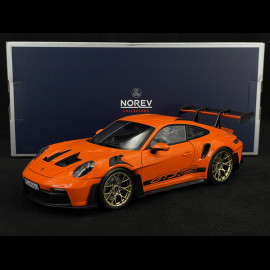 Porsche 911 GT3 RS Type 992 2022 Gulforange 1/18 Norev 187360
