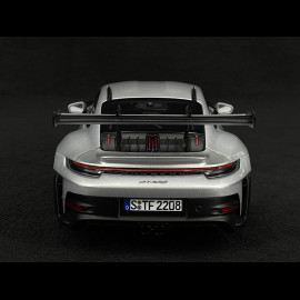 Porsche 911 GT3 RS Type 992 2022 GT Silber 1/18 Norev 187357