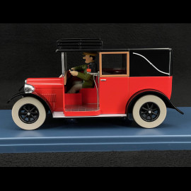 Tintin The taxi to Eastdown - The Black Island - Red 1/24 29962