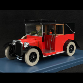 Tintin The taxi to Eastdown - The Black Island - Red 1/24 29962