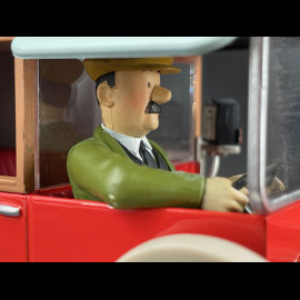 Tintin The taxi to Eastdown - The Black Island - Red 1/24 29962