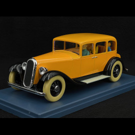 Tim und Struppi Wang Jen Ghiés Auto - Der blaue Lotos - Orange 1/24 29968