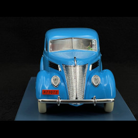 Tintin Marc Charlet's Taxi - The Seven Crystal Balls - Blue 1/24 29958