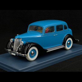 Tim und Struppi Das Auto von Alonzo Perez - Der Arumbaya Fetisch - Blau 1/24 29966