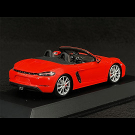 Porsche 718 Boxster S Type 982 2016 Lavaorange 1/43 Minichamps WAP0202050G