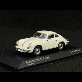 Porsche 356 C Coupé 1965 Elfenbein 1/43 Minichamps 430062325