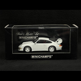 Porsche 911 Carrera RS Club Sport Type 993 1995 Grand Prix White 1/43 Minichamps 430065105