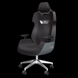 Office Chair / Gaming Chair Design by Studio F.A. Porsche Leather / Aluminum Pearl Grey ARGENT E700