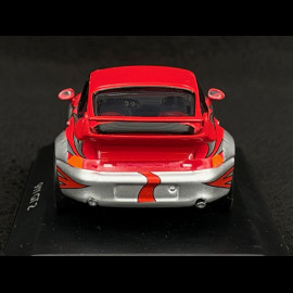 Porsche 911 GT2 Type 993 1995 Silber / Rot 1/43 Minichamps WAP020018