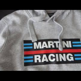 Martini Racing Sweatshirt Hoodie Grey MPM791 - men