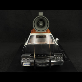 Dodge Monaco Bluesmobile with loudspeaker 1974 The Blues Brothers Black / White 1/18 KK Scale KKDC181121