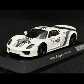 Porsche 918 Spyder Prototyp Martini n° 15 weiß 1/43 Spark WAP0201060D