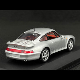 Porsche 911 Turbo Type 993 Silver Grey 1/43 Minichamps WAP02006910