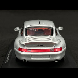 Porsche 911 Turbo Typ 993 Silber Grau 1/43 Minichamps WAP02006910