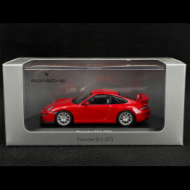 Porsche 911 GT3 Type 997 2007 Indischrot 1/43 Minichamps WAP020SET17