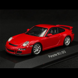 Porsche 911 GT3 Type 997 2007 Indischrot 1/43 Minichamps WAP020SET17