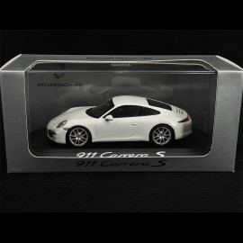 Porsche 911 Carrera S Type 991 IAA Frankfurt 2011 Carraraweiß 1/43 Minichamps WAX20100090