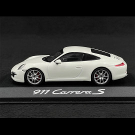 Porsche 911 Carrera S Type 991 IAA Frankfurt 2011 Carraraweiß 1/43 Minichamps WAX20100090