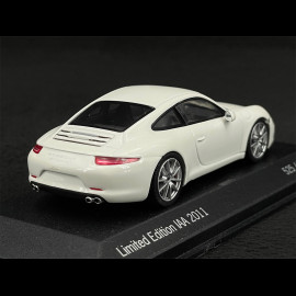 Porsche 911 Carrera S Type 991 IAA Frankfurt 2011 Carraraweiß 1/43 Minichamps WAX20100090