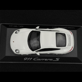 Porsche 911 Carrera S Type 991 IAA Frankfurt 2011 Carraraweiß 1/43 Minichamps WAX20100090