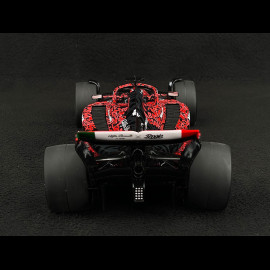 Alfa Romeo F1 Team X Boogie Art Car 2023 Rot 1/18 Solido S1810203
