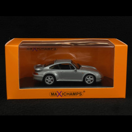 Porsche 911 Turbo S Type 993 1995 Silber 1/43 Minichamps 940069205