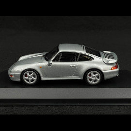 Porsche 911 Turbo S Type 993 1995 Silber 1/43 Minichamps 940069205