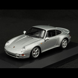 Porsche 911 Turbo S Type 993 1995 Silber 1/43 Minichamps 940069205