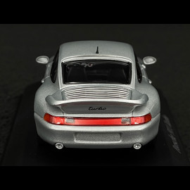 Porsche 911 Turbo S Type 993 1995 Silber 1/43 Minichamps 940069205