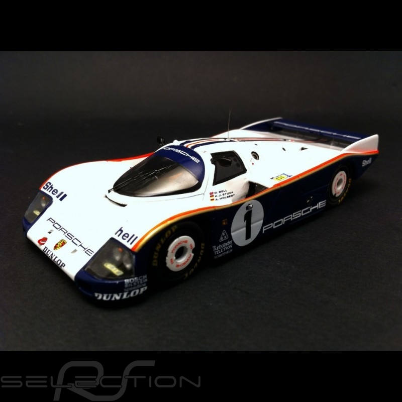Porsche 962 C N°1 - Vainqueur Le Mans 1986 - Miniature Spark échelle 1/43