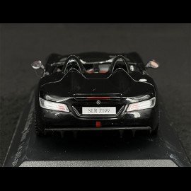 Mercedes-Benz SLR McLaren Stirling Moss 2009 Crystal Galaxit Black 1/43 Minichamps 400038400