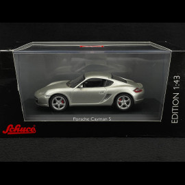 Porsche Cayman S 2009 Silver Grey 1/43 Schuco 07301