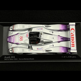 Audi R8 n° 88 2. 24h Le Mans 2004 1/43 Minichamps 400041388