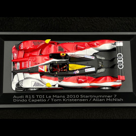 Audi R15 TDI n° 7 Platz 3 24h Le Mans 2010 1/43 Spark 5021000233